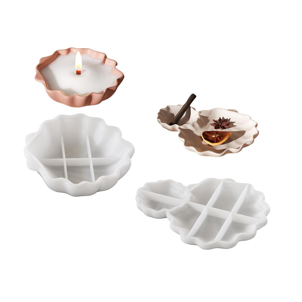 Muschelform, Silikonschale für Epoxidharz, Muscheln, Meeresschnecke, Schmuckplatte, Kerzenhalter, Kunsthandwerk, Heimdekoration