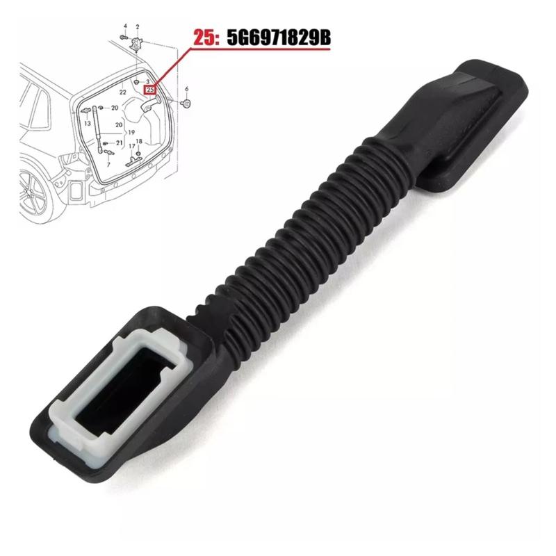 Protective Cover Dustproof Waterproof 2PCS Rear Trunk Lids Harness Cables Case 5G6971829B for Multiple Model