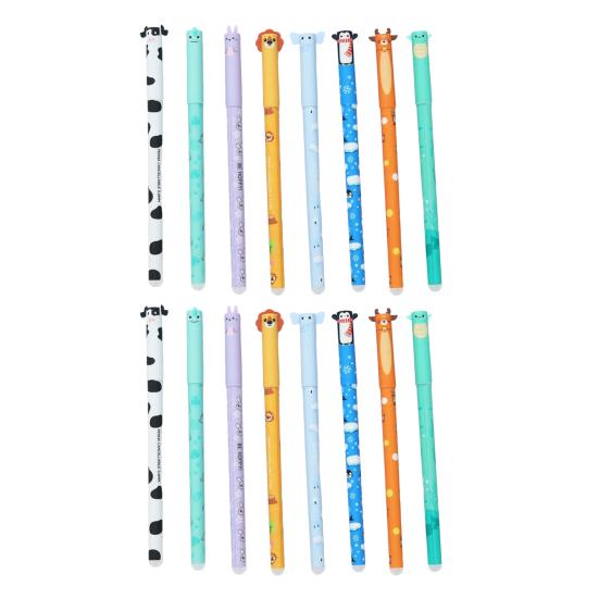 Suddbara Gelpennor Återanvändbara Slät Skrivning Och Hållbar Suddgummi Kulspets Assorterade Festliga Färger för Återanvändbara Anteckningar Kärlekshälsningar Semesterpresenter Och Skola