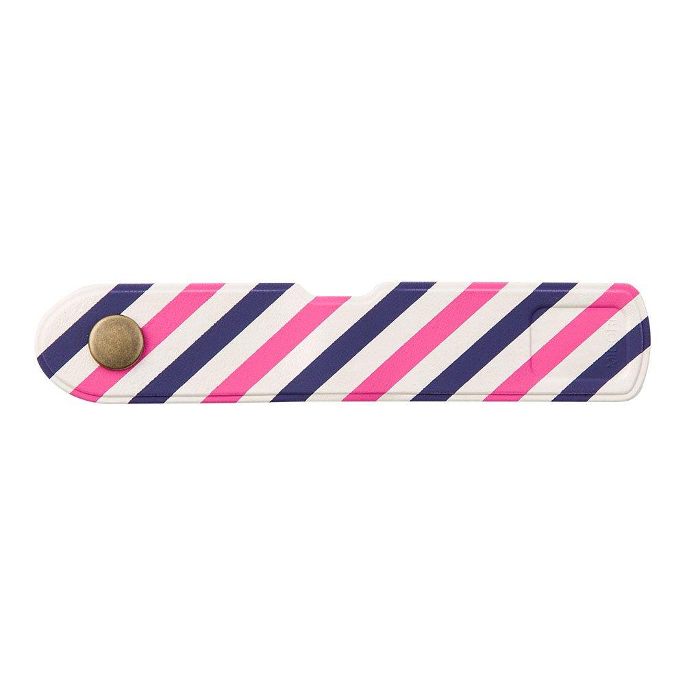 Midori Belt Sticker, Snap 13, Stripe, Pink, 82213006