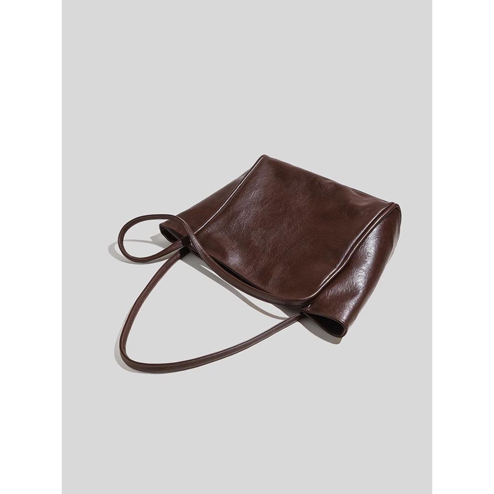 Genuine Autumn and Winter High-end Sense Large-capacity Tote Bag Women's 2025 New Large Bag Commuter Shoulder Women's Bag