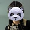 Festival Panda Full Face Mask For Halloween Christmas Parties Costume Accessory Kids Adults Safe Comfortable PVC Plastic