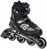 Adjustable Roller Skates Raven Advance Black 35-39 Rubber