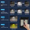 Solar Clip Led Light Garden Lights Outdoor With Motion Waterproof Wall Power Sensor On Action Decoration Lamp Lighting Landscape