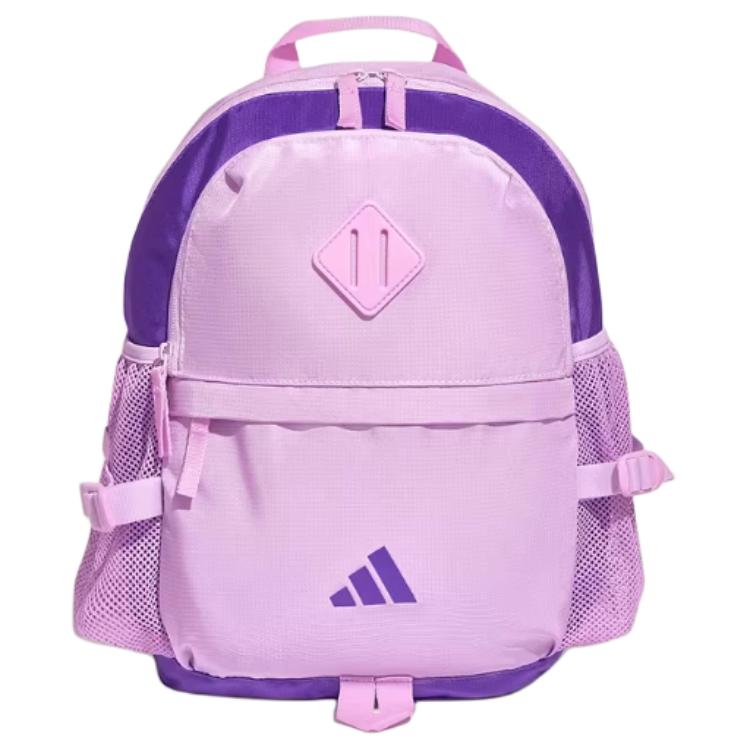 Adidas Logo Fashion Sports Backpack Kids Backpacks Light-Purple KS0247 Light Purple
