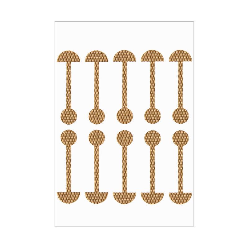 

Compact Self-Adhesive Nasal Wing Patch: Soft and Elastic Corrective Nose Contour for Narrowing Wide Nostrils and Enhancing Nose Appearance.