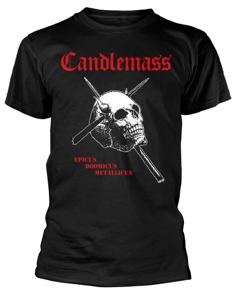Candlemass Epicus Doomicus Metallicus Black T-Shirt OFFICIAL M
