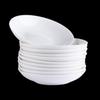 Haoya Jingdezhen Pure White Ceramic Sauce Dishes, Set of 10