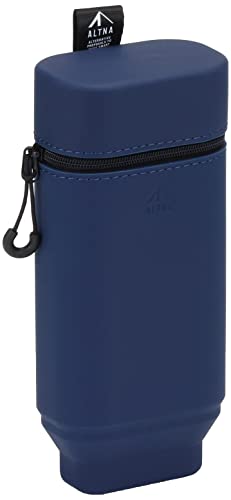 Lihit Lab A7759-11 Pen Case, Magnetic, Navy