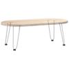 Vidaxl Nogi Do Stołu Hairpin, 4 Szt., Biale, 30 Cm, Lita Stal