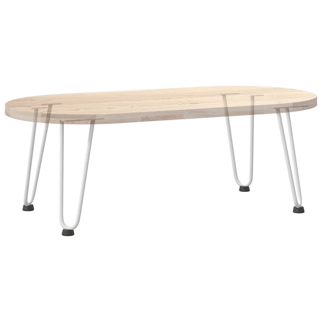 Vidaxl Nogi Do Stołu Hairpin, 4 Szt., Biale, 30 Cm, Lita Stal