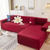 Elasticated Sofa Protective Covers Chaise Longue Used For Family Rm Room Velvet Corner Armchair Elastic Cushion Couch Furniture 3 Seater Slipcover