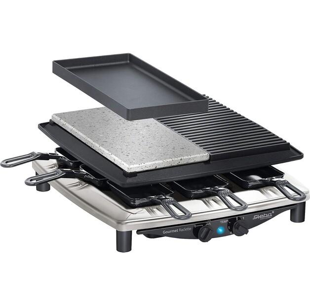 Раклетница Steba RC 4 Plus Deluxe Chrom (62.23.00)