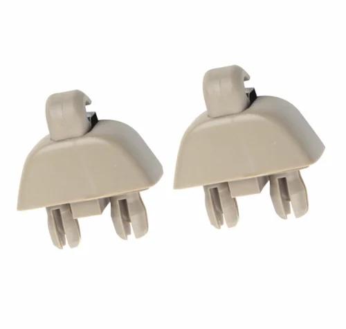 2x Sun Visor Clip Hook for VW Polo Passat Skoda Seat 2012-2015 6R0857561Y20 Car Inner Sun Visor Hanger Holder Clips