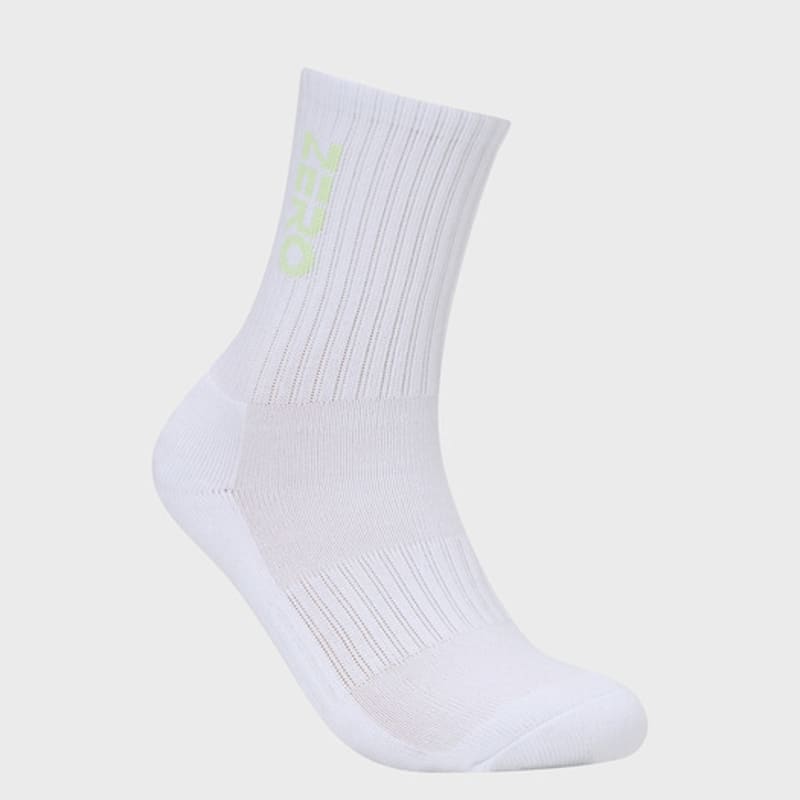 CLOUD ZERO ZERO Crew Socks (2P) (0097052) CZFAF1SC902YG-WHITE