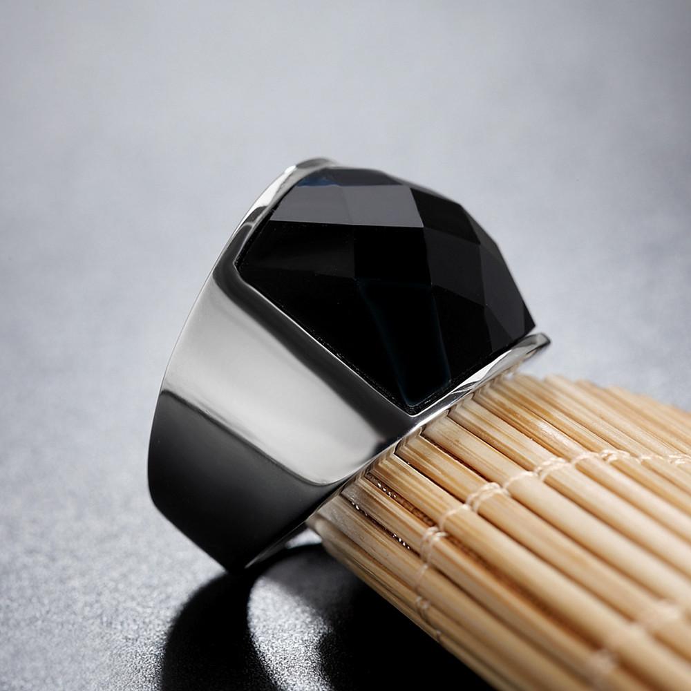 

Минималистичные мужские кольца с драгоценными камнями, модные трендовые мужские аксессуары 12