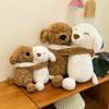 Smile Animal Puppy Dolls Stuffed Animal Hug Dog Plush Dolls  Birthday Gifts