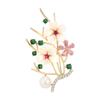Senior Brooches Flower Leaf Brooch Pins for Women Suit Pendant  Fashion Brooches Jewelry
