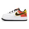 Nike Air Force 1 LV8 TD Roswell Rayguns Baby Sneakers White Orange-Flash Amarillo DD9533-100