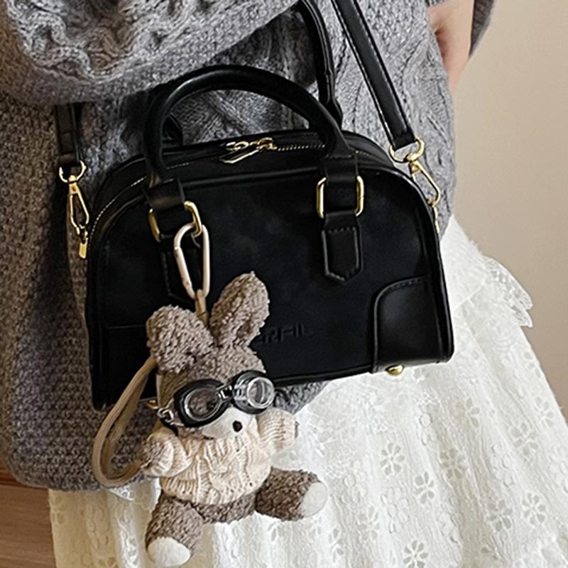 Simple Retro Small Bag Women's Autumn New Fashion One-shoulder Crossbody Bag Women's Hand-held Commuter Pillow Bag