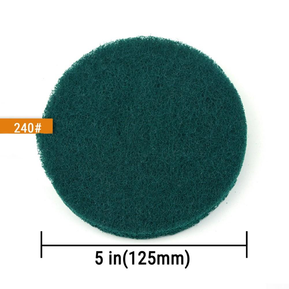 Polishing Pad 3pcs 5\" Hook & Loop Sanding Pads Power Tools Parts Scouring Pads