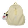 Dopamine Solid Color Simple Small Backpack Spring Japanese Small Fresh Girl Soft Girl Backpack