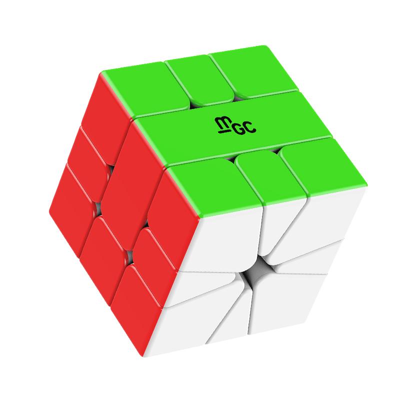 Non-Toxic Yongjun Yj Mgc Magnetic Sq-1 3X3 Speed Magic Cube Magnets Cube Magnetic Custom Square-1 Game Educational Toy