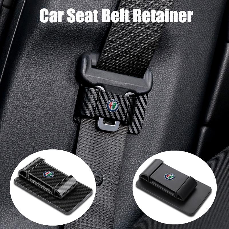 2026 Hot Alfa Romeo Car Seat Belt Anchor Holder Stabilizer Fastener Clip Auto Interiors For Alfa Romeo 4C 159 166 Spider Giulia