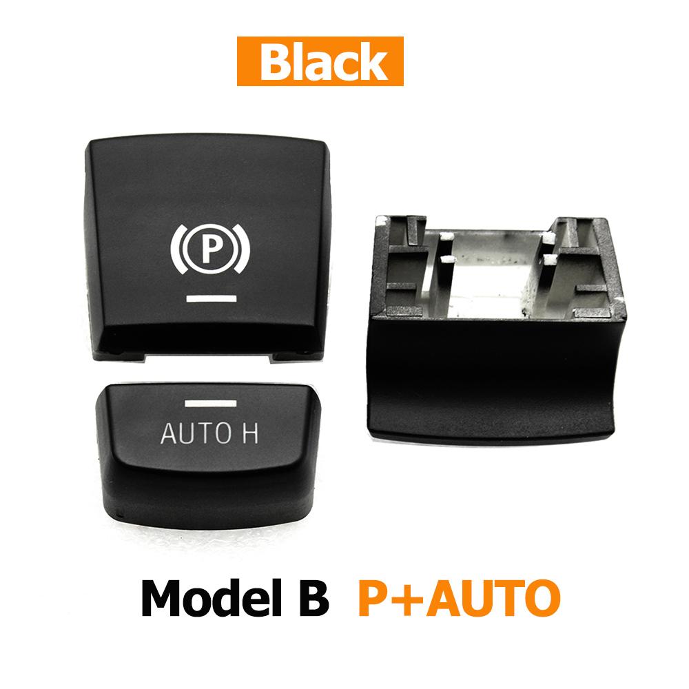 Electronic Hand Brake Parking Switch P Auto H Button Cover For BMW 5 6 7 X3 X4 X5 X6 F01 F02 F07 F10 F06 F25 F26 F15 F16