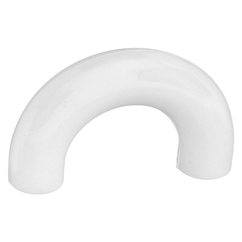 2pcs White Front Tow Hook Protect Cover Case TPE Silicone Fit For Ford Ranger 2023 2024 2025