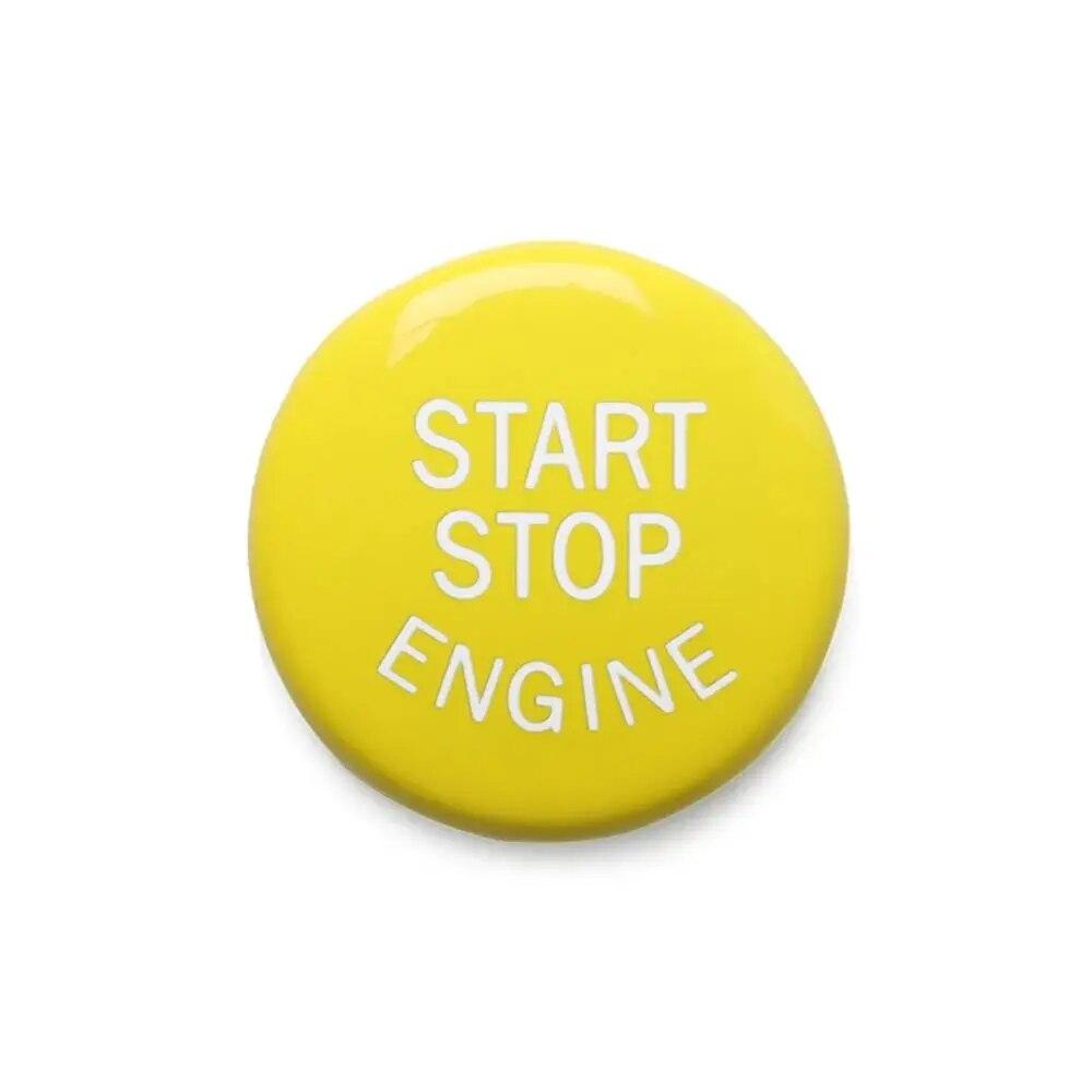 Car Engine START Button Replace Cover STOP Switch Accessories Key Decor For E Chassis Key E90E60E70 Three Series Five Series X3