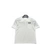 European Style 2026 Early Spring Letter Pocket Knit Lapel Short Sleeve Versatile Casual Top