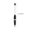 6x 1.0mm Writing Pen Beadable Ballpoint Pen Creative DIY Beaded Pen for Student