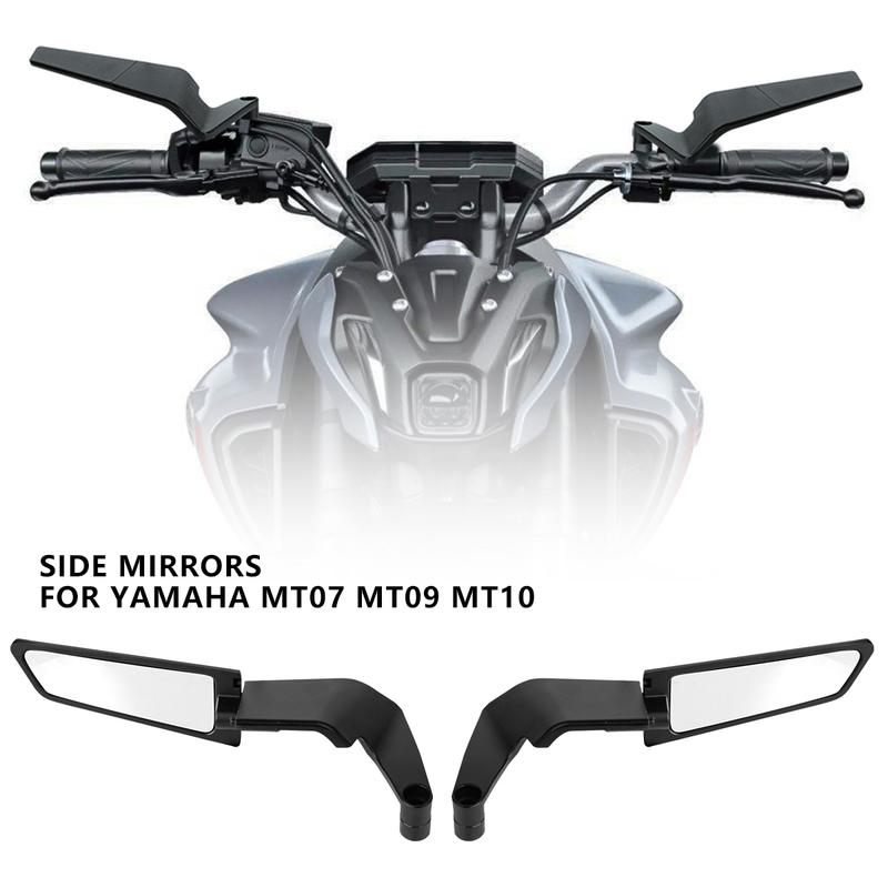 Motorcycle Mirrors Stealth Winglets Mirror Kits Adjustable Mirrors For Kawasaki Honda Aprilia  Benelli Suzuki Harley BMW Triumph
