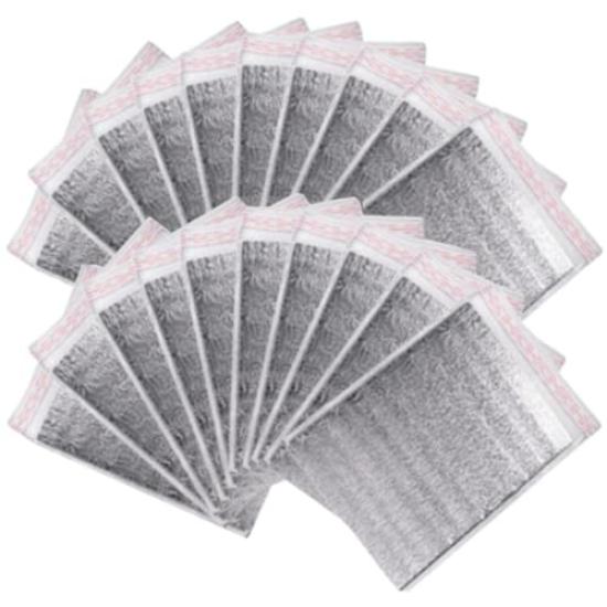 IPPON Aluminum Cooler Set of Flat Simple Insulated Cooler Bags with Thermal Perfect for Commercial Lunch Keeps Food Available In 2 33 Bags, 20, Bags,