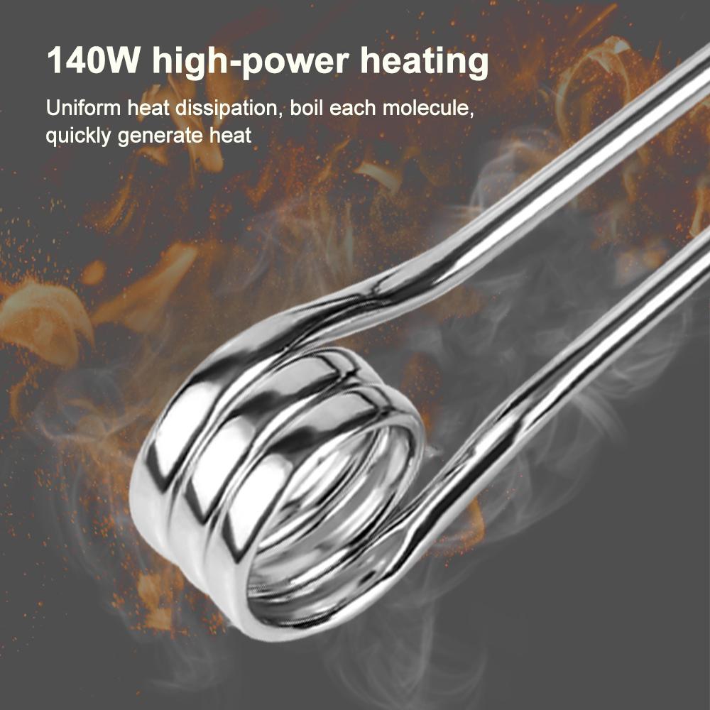 12V 24V Car Immersion Heater Portable High Quality Warmer 120W Electric Fashion Durable Auto Electric Tea Coffee Water Heater