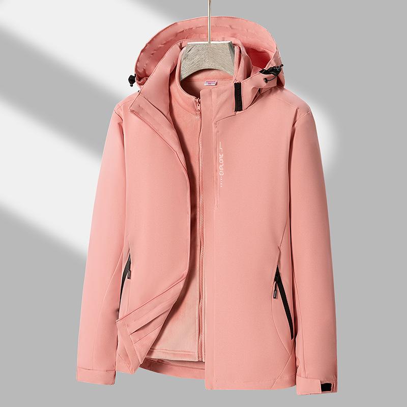 Two-piece Jacket for Couples, Three-in-one Jacket for Men and Women, Spring and Autumn Workwear Style Jacket
