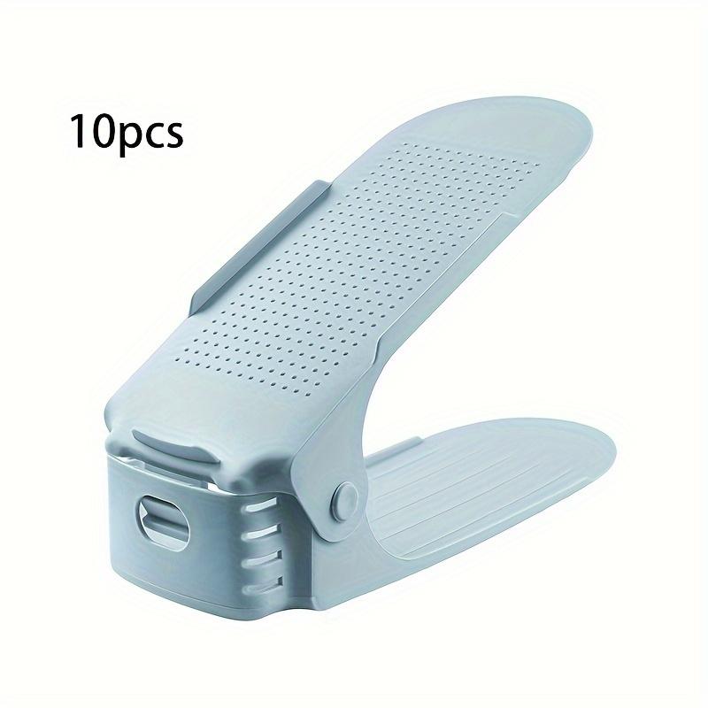 

Регулируемая складная полка для обуви, экономящая место, органайзер для хранения вещей, встроенный шкаф для прихожей, пастельный цвет, легкий, компактный дизайн для дома