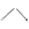 6PCS Metal Material Drum Tension Rods Silver Percussion Replacement Screws  For Jazz Drum Kit