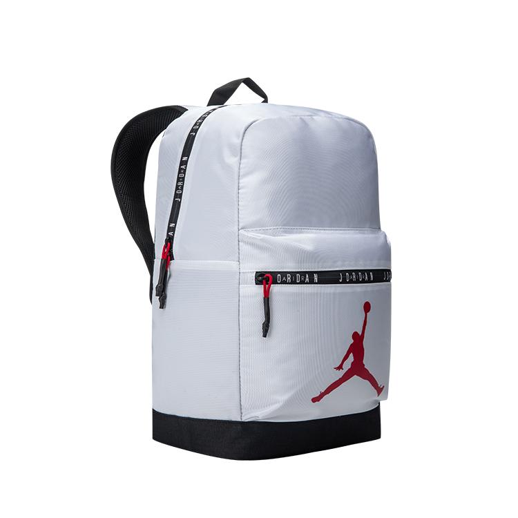 New Jordan Polyester Backpack Regular Unisex White JD2233029GS-001