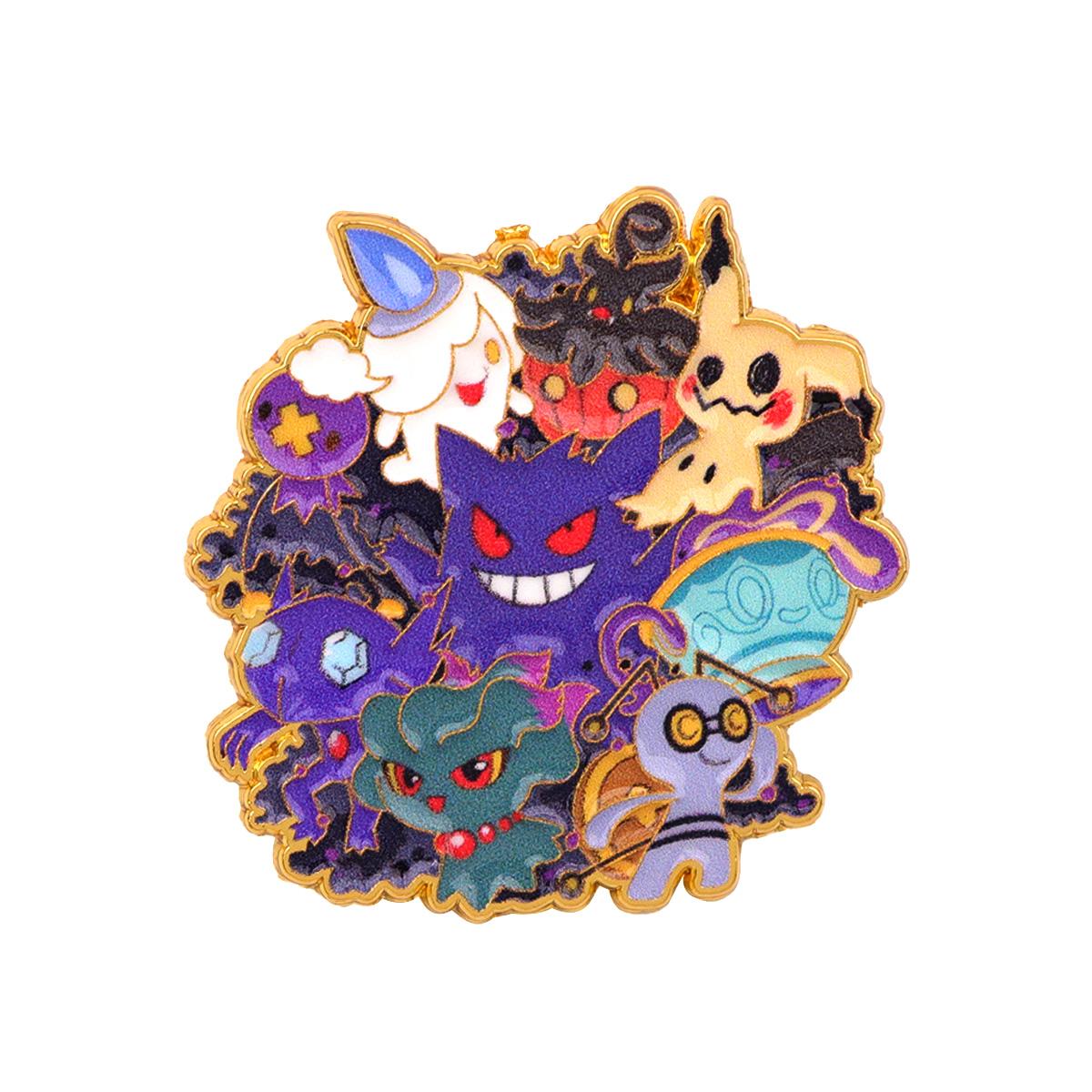 

Japanese Anime Game Monsters Briefcase Badges Soft Enamel Pin Men Bagdes Lapel Pins for Backpack Brooches on Clothes Accessories