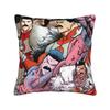 Funny Invincible Expressions Pillow Case Novelty Pillow Cover Soft Pillowcases For Sofa Home Decoration