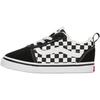 Ward Slip-On Comfortable Versatile Durable Low-Top Toddler Shoes Baby Shoes Black White VN0A5KY8Y28