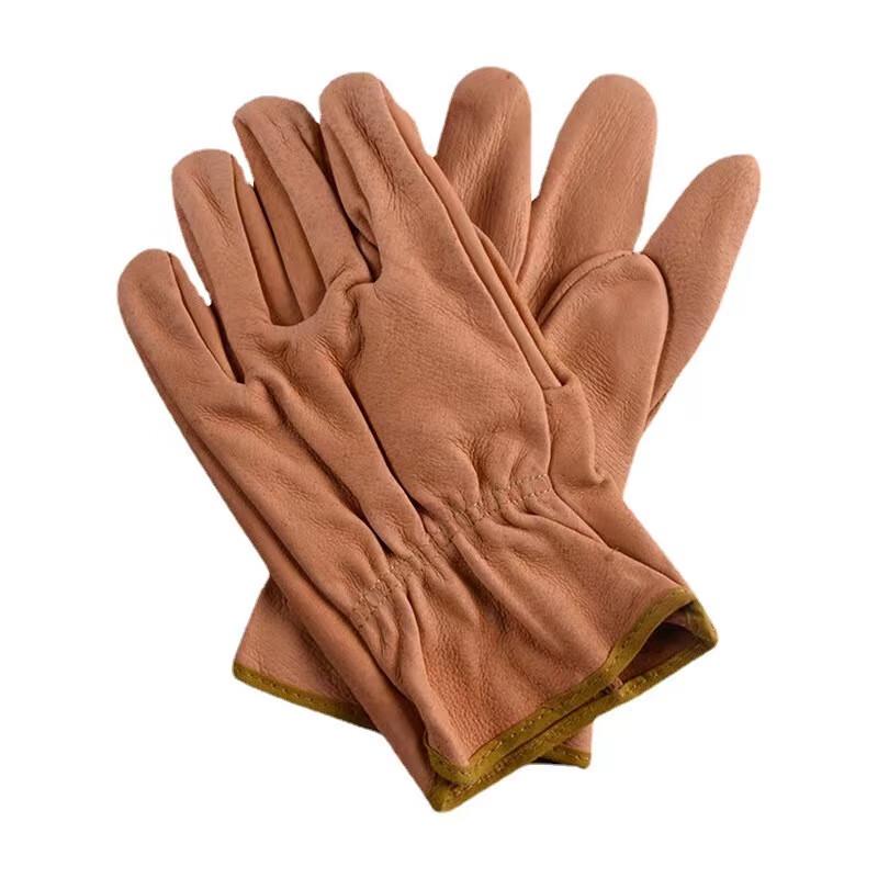 Miling Fire-Retardant Oil-Resistant Pigskin Work Gloves