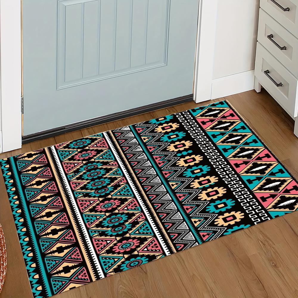 Bohemian Home Decor Carpet Bedroom Living Room Entrance Carpet Kitchen Front Door Non Slip Area Foot Mat