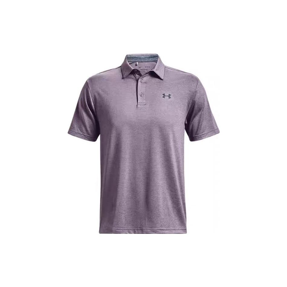 

Under Armour Однотонная рубашка-поло прямого покроя с коротким рукавом, мужская, серая 1351131-033 XL