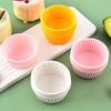 2Pcs Silicone Cake Mold For Muffin Cupcake Baking Food Grade Silicone Bagels Pan For Baking Non Stick Mini Cupcake Mould