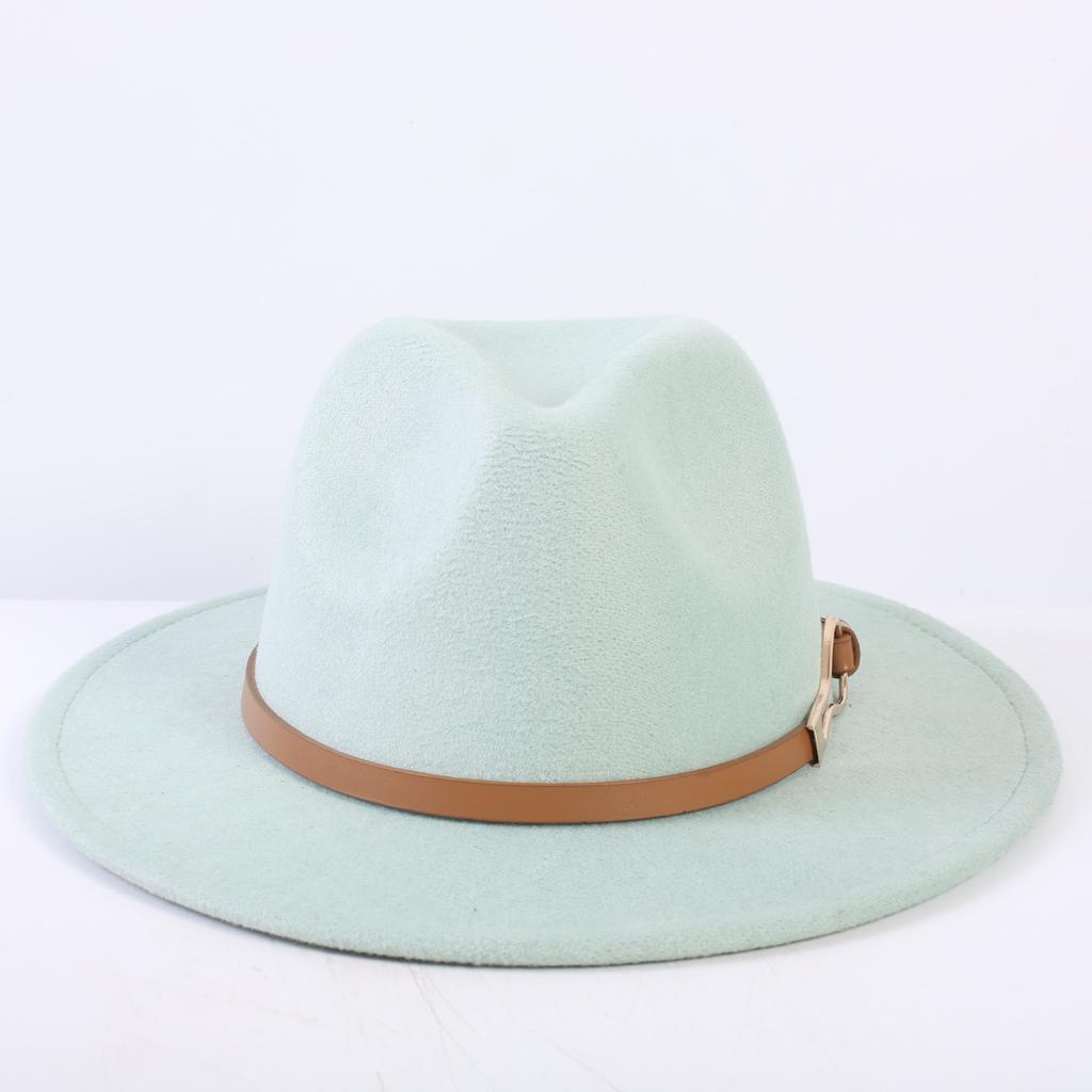 Popular European and American classic simple flat-brimmed top hat men's and women's fashionable and elegant versatile jazz hat top hat