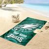Custom NameEagles logo design. Beach Towel Soft Microfiber Summer Towel Quick Dry Absorbent Towel for Beach Swimming Pool Travel