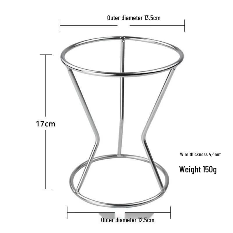DianRuiEn Stainless Steel Batter Dispenser Funnel